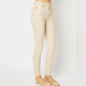 Judy Blue Tummy Control High-Rise Waist Denim Skinny Leg Jean Slim Fit Pants