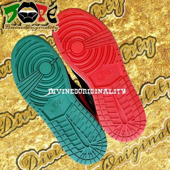 Juneteenth Custom Jordan Retro 1 Mid