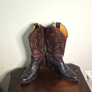 Justin Cowboy Boots VINTAGE MENS