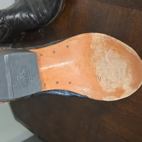 Justin Cowboy Boots VINTAGE MENS