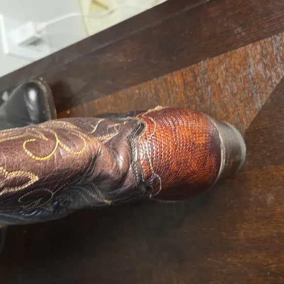 Justin Cowboy Boots VINTAGE MENS