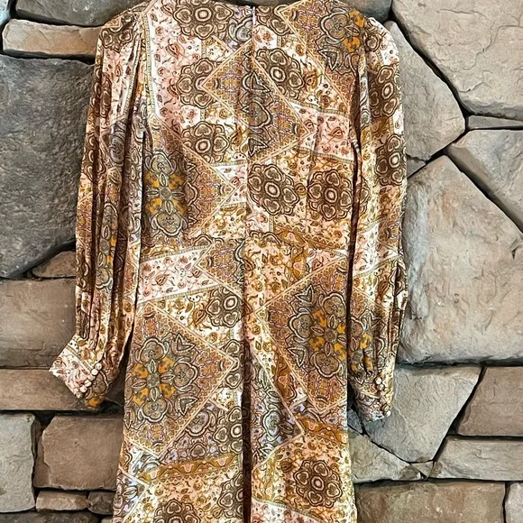 KACHEL-Ida Dress - Yellow Brick