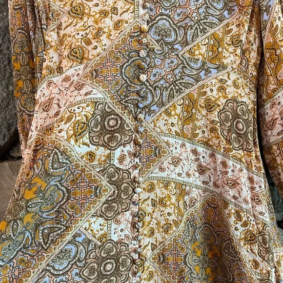 KACHEL-Ida Dress - Yellow Brick