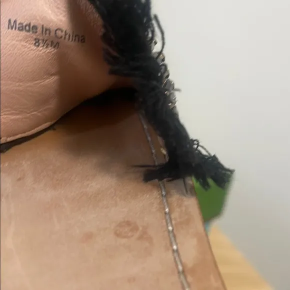 Kate Spade  Black Sandals with Woven Upper and Flat Sole
