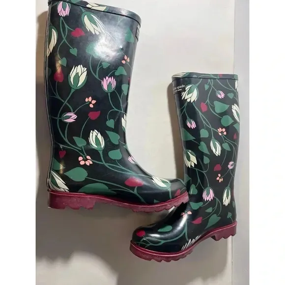 Kate Spade New York Floral Rain Boots