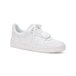 KATE SPADE NEW YORK Womens White Bolt Gem Platform Leather Sneakers Shoes 9 B
