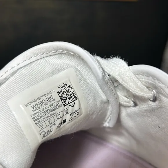 KEDS Kate Spade New York Triple Kick Colorblock White Purple Sneakers Size 11