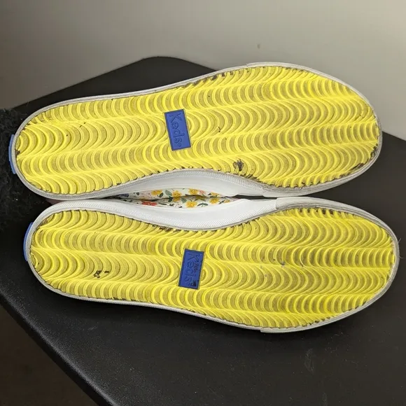 Keds x Rifle Paper Co. Double Decker Slip-on Wildwood Floral Sneaker Size 7