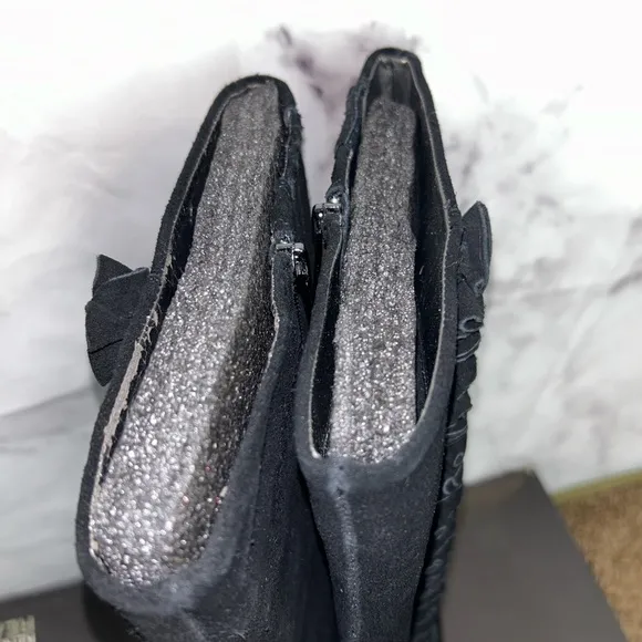 Kenneth Cole Reaction Chic Pea Su Knee-High Leather Boots size 9