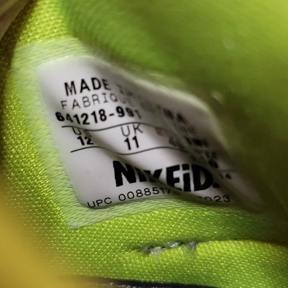 Kids' Blue and Green Athletic Shoes