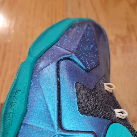 Kids' Blue and Green Athletic Shoes