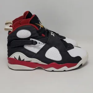 Kids Nike Air Jordan Retro 8 Paprika Black White Shoes DO8731-601 GS Youth Sz 7