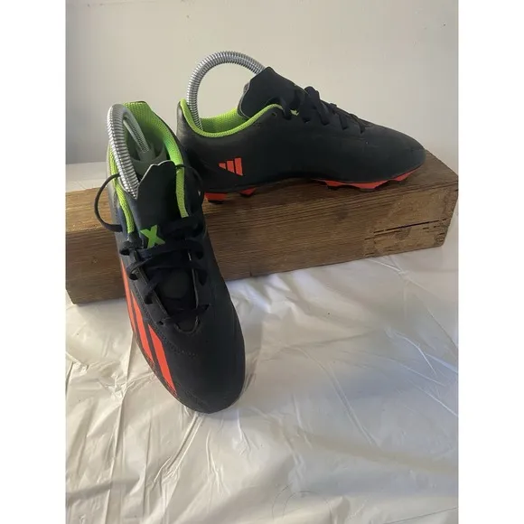 Kids Unisex Adidas X Speedportal 4 Senior Soccer Cleats-Size 4.5-Excellent Shape