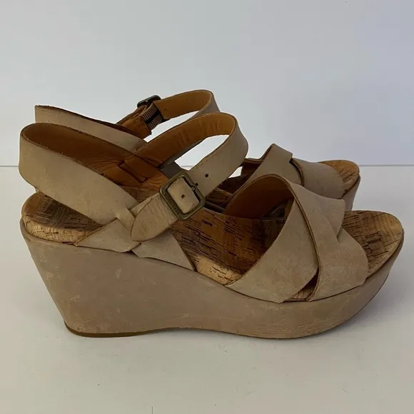 KORK-EASE AVA Platform Sandal Size 8