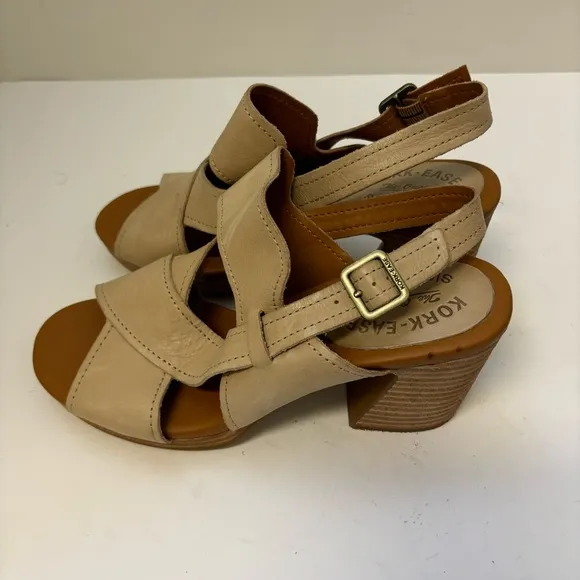 Kork-Ease Halley Platform Sandals Sz 9M