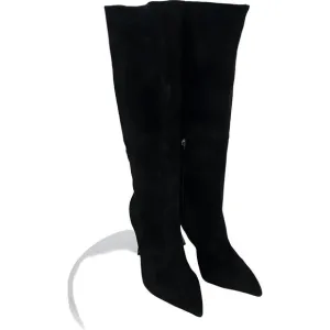 Kyra Pointed Toe Knee High Heeled Boots by Alexandre Birman EU 37