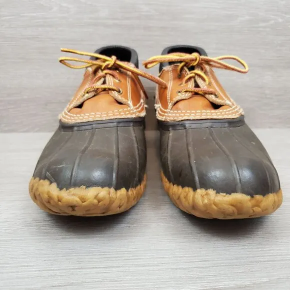 L. L. Bean vintage men's leather low bean boots