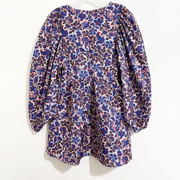 La DoubleJ Dolly Mini Dress in Ortica Floral