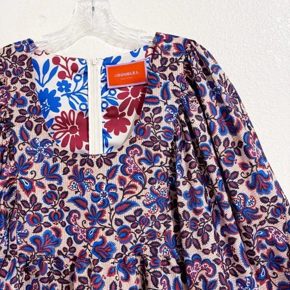 La DoubleJ Dolly Mini Dress in Ortica Floral