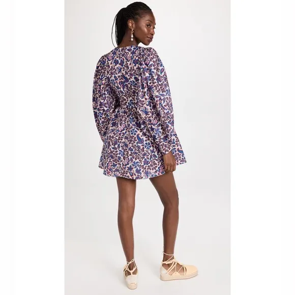 La DoubleJ Dolly Mini Dress in Ortica Floral