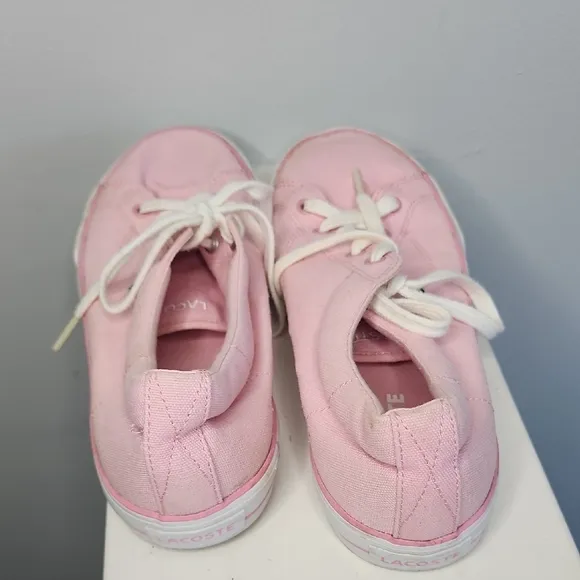 Lacoste Women's Pink Sneakers Size 7.5