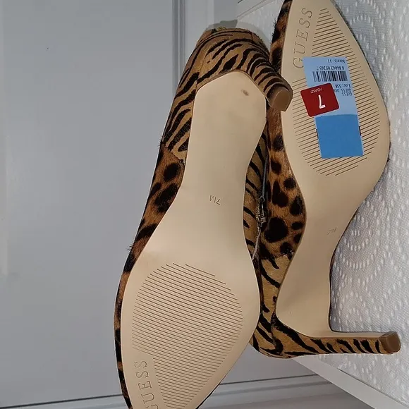 Leopard Print Ankle Boots
