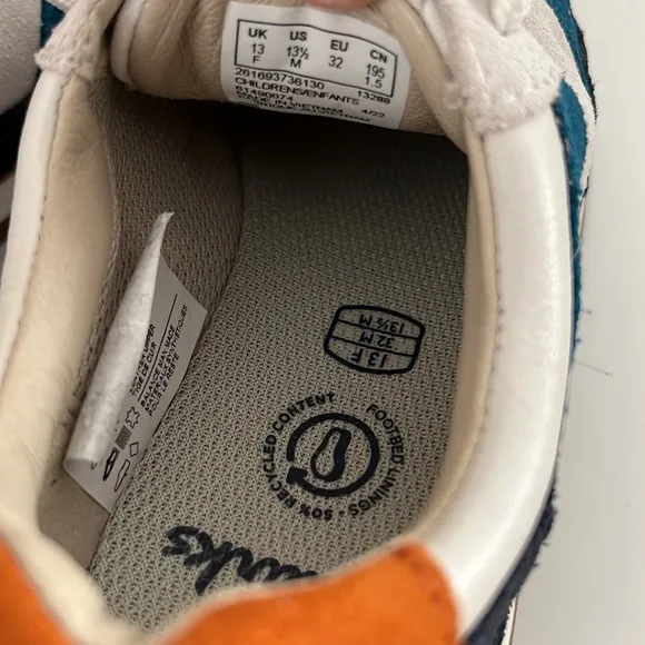 LIKE-NEW Clark’s Craft Run Tor Colorblock Sneakers Lace Shoes