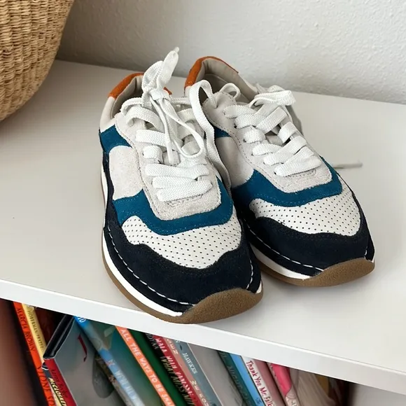 LIKE-NEW Clark’s Craft Run Tor Colorblock Sneakers Lace Shoes