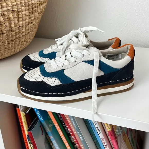 LIKE-NEW Clark’s Craft Run Tor Colorblock Sneakers Lace Shoes