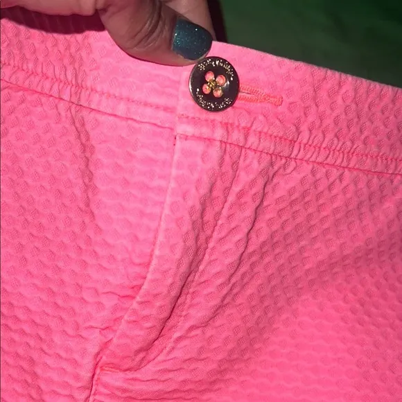 Lilly Pulitzer Pink Colette Scalloped Hem Skort- See Measurements for Size