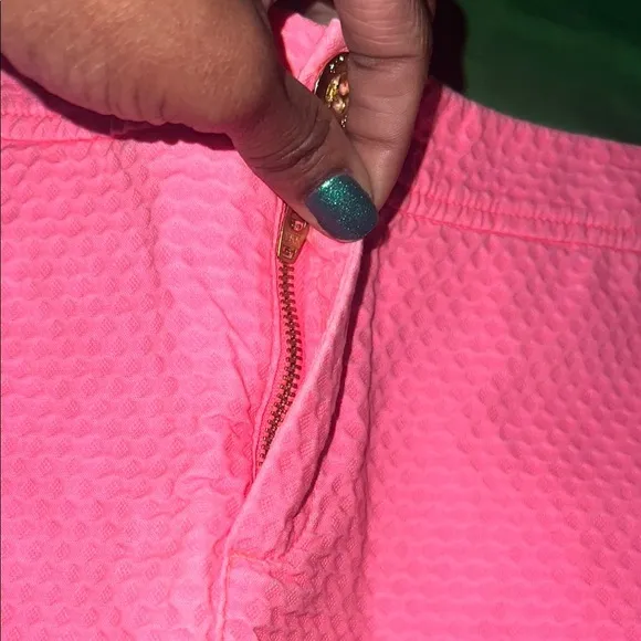 Lilly Pulitzer Pink Colette Scalloped Hem Skort- See Measurements for Size