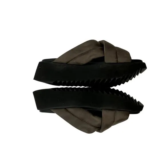 lofina leather platform sandals