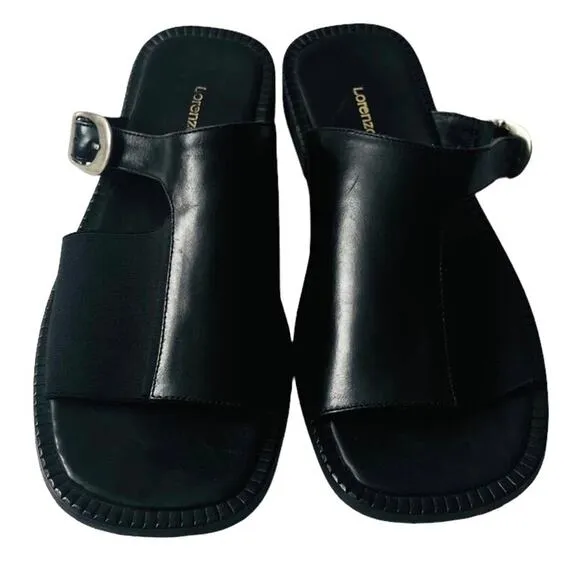 Lorenzo Ferrini Mens Genuine Leather Upper Leather Sole Size 8 Belted