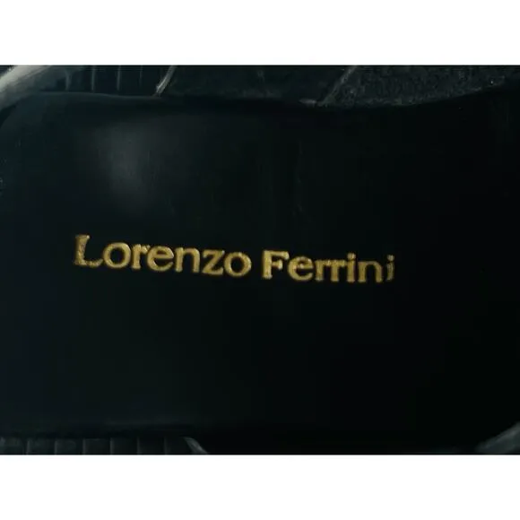 Lorenzo Ferrini Mens Genuine Leather Upper Leather Sole Size 8 Belted