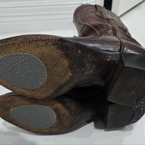 Lucchese SAN ANTONIO 6.5C Seville/Gavin NO CRACKS! Vintage Cowboy/Western Boots