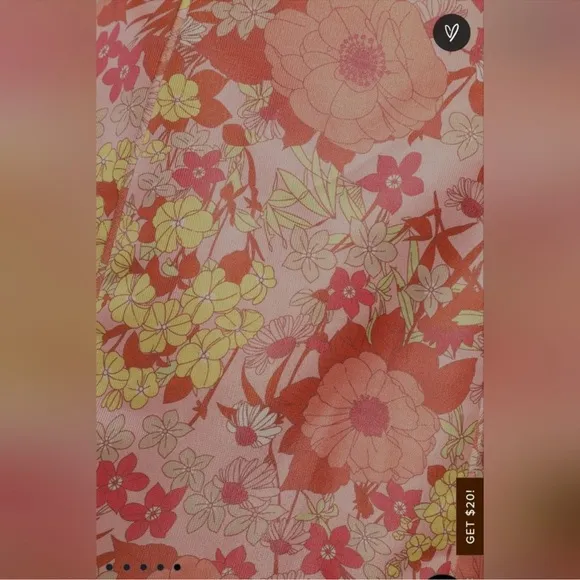 Lulu's Being In Bloom Floral Jacquard Mini Skirt, Boho Barbie