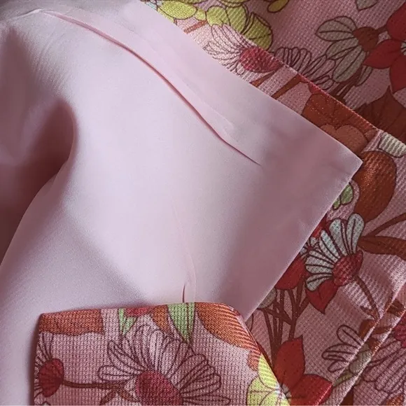 Lulu's Being In Bloom Floral Jacquard Mini Skirt, Boho Barbie
