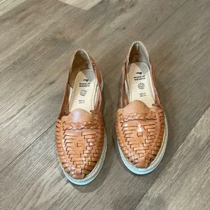 Made In Mexico Woven Leather Huaraches Sandals Size 10 USA