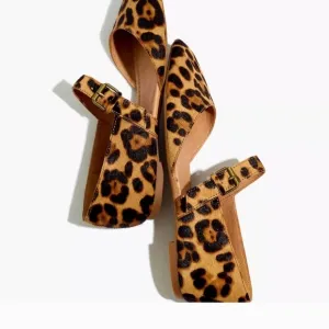 MADEWELL Leopard Print Women's Shoes Size 8