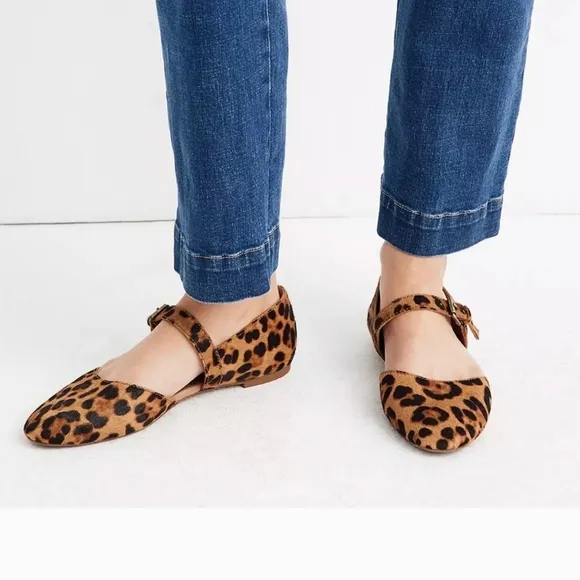 MADEWELL Leopard Print Women's Shoes Size 8