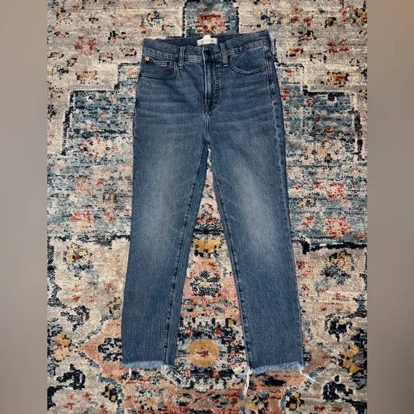 Madewell Perfect Vintage Crop JeansSize 26