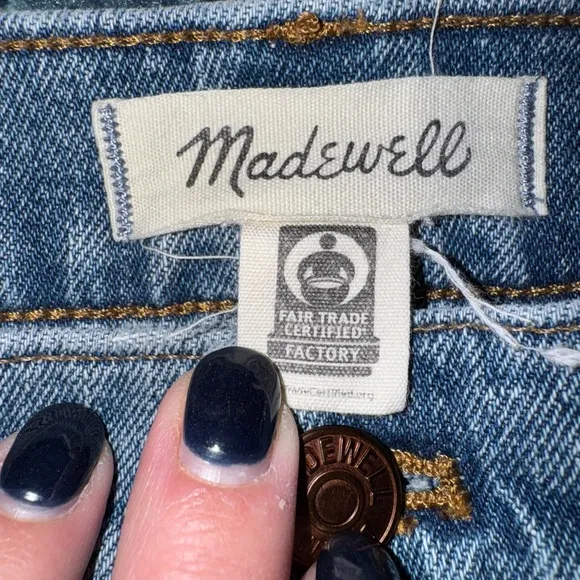 Madewell Perfect Vintage Crop JeansSize 26