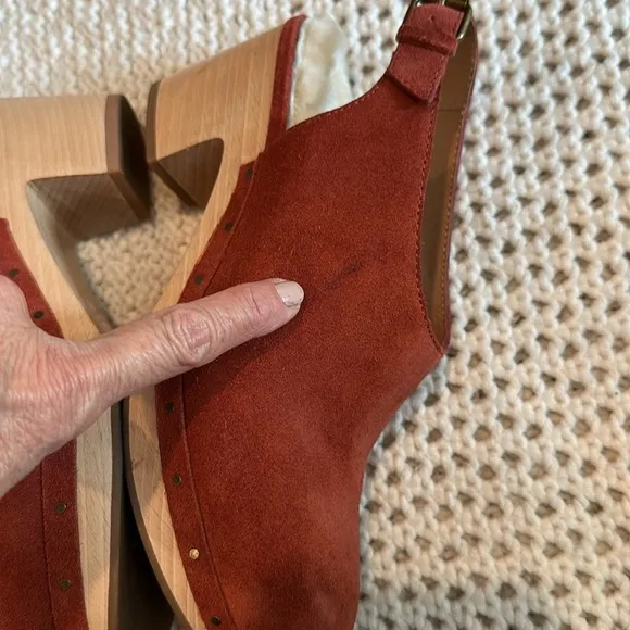 MADEWELL The Marlo Women's Suede Slingback Shoes