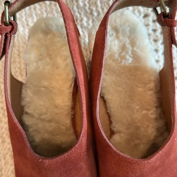 MADEWELL The Marlo Women's Suede Slingback Shoes