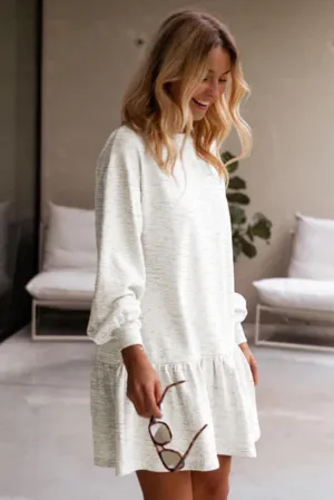 Make My Day Flounce Hem Athleisure Dress