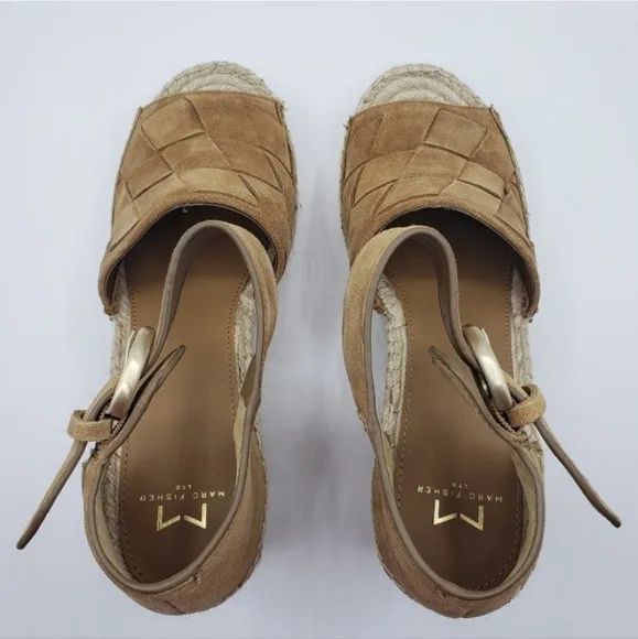 Marc Fisher Adalla Platform Espadrille Wedge Sandals