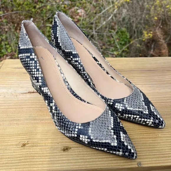 Marc Fisher LTD Snakeskin Pumps