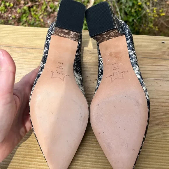 Marc Fisher LTD Snakeskin Pumps