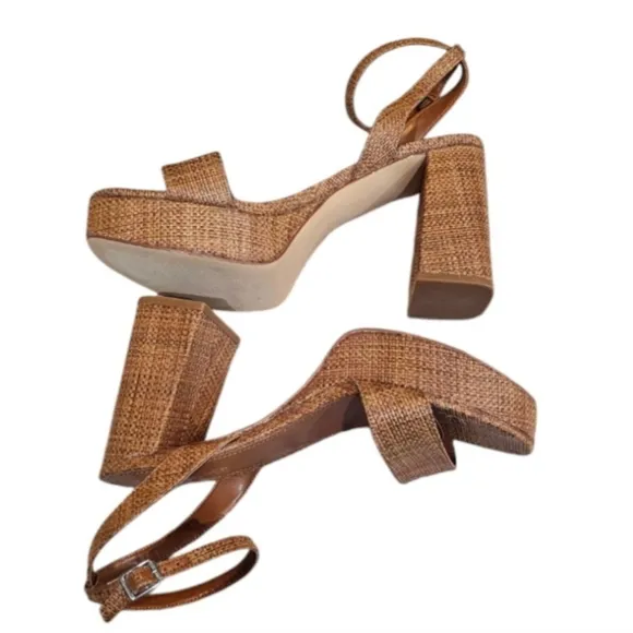 Marc Fisher Sadel Platform Sandal NWB sz 9.5