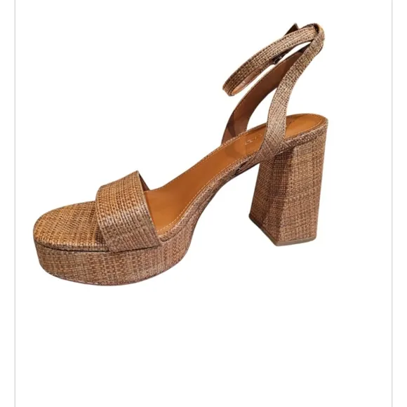 Marc Fisher Sadel Platform Sandal NWB sz 9.5
